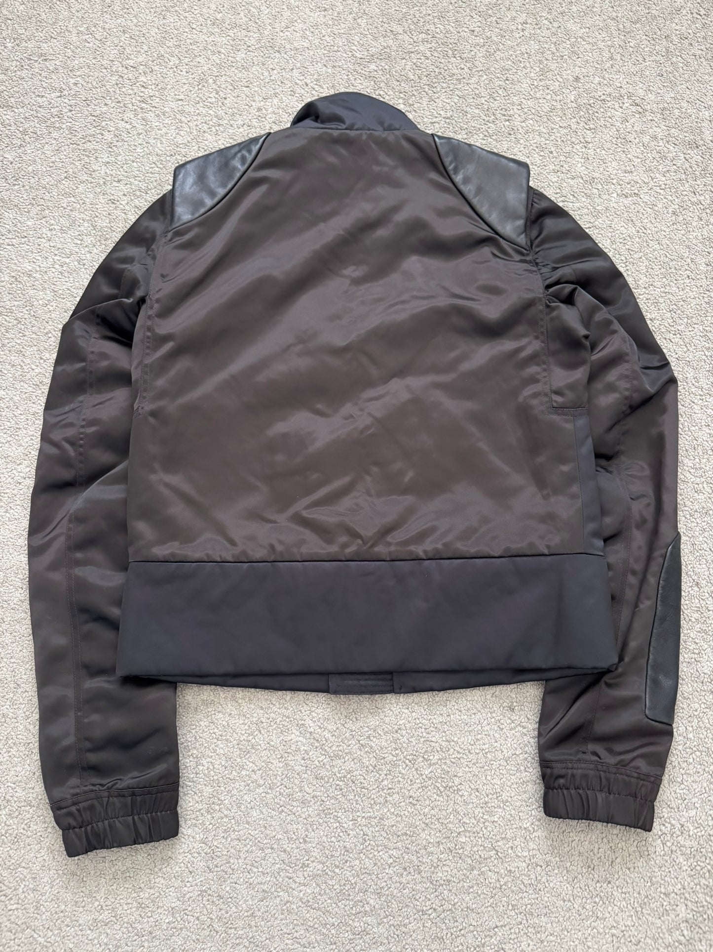 SS20 Rick Owens Mainline Tecuatl Stag Hybrid Leather Jacket