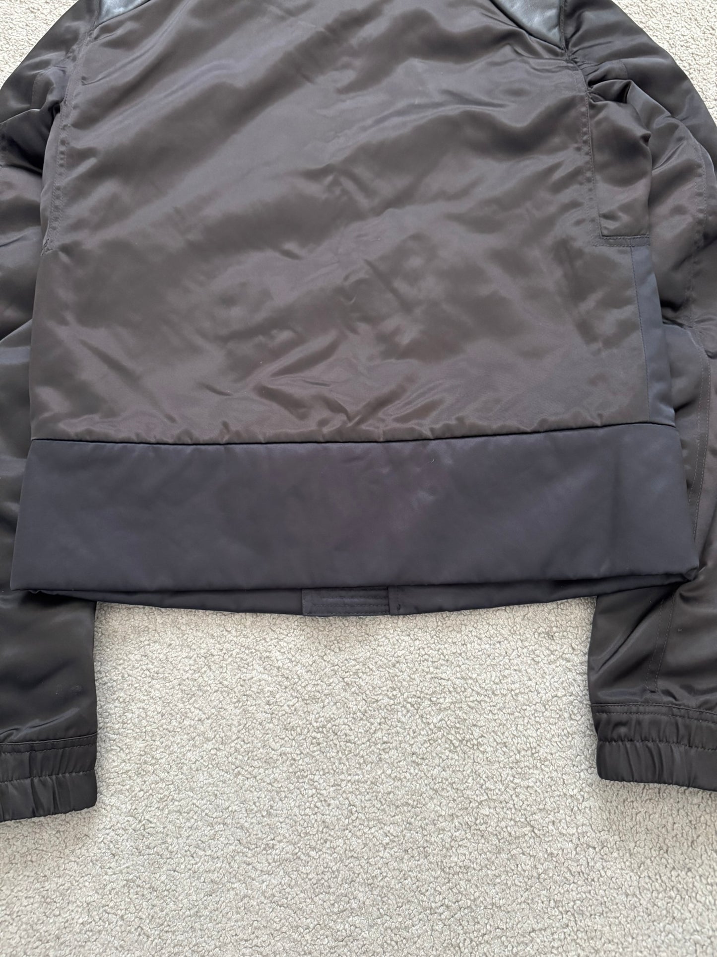 SS20 Rick Owens Mainline Tecuatl Stag Hybrid Leather Jacket