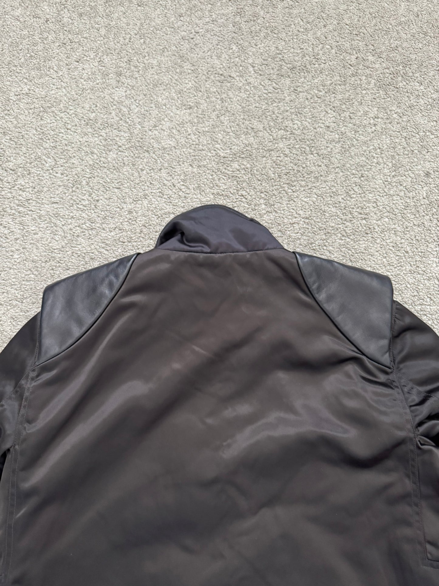 SS20 Rick Owens Mainline Tecuatl Stag Hybrid Leather Jacket