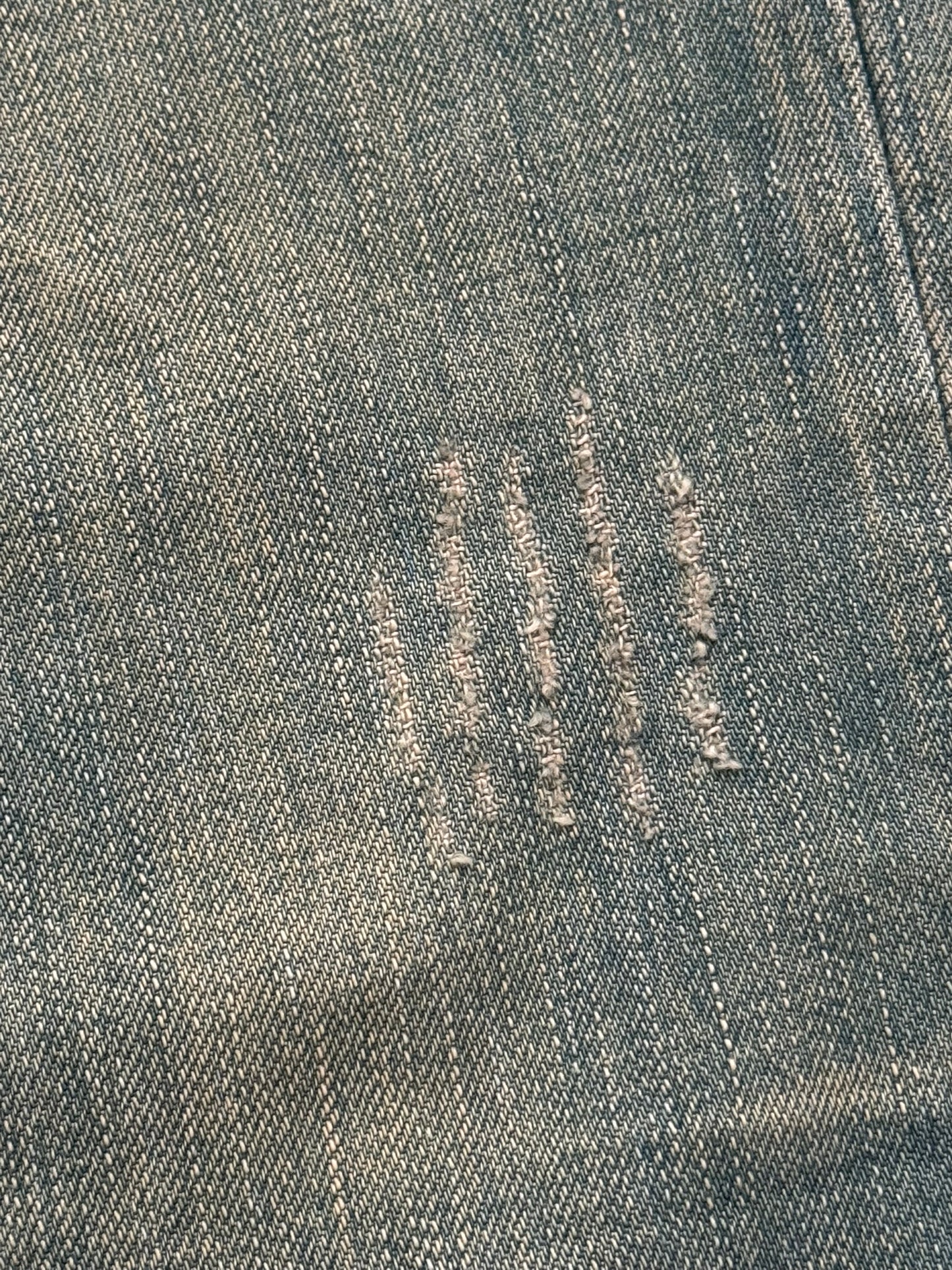 SS04 Dior Homme by Hedi Slimane “Bleu Claire” Washed Denim Jeans