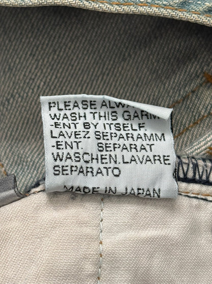 SS04 Dior Homme by Hedi Slimane “Bleu Claire” Washed Denim Jeans