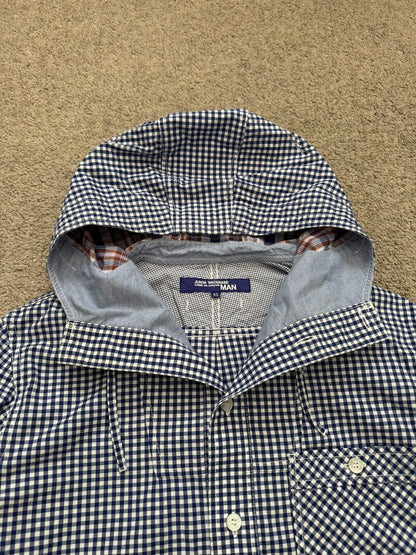 SS13 Junya Watanabe MAN Checkered Hooded Shirt Parka Jacket