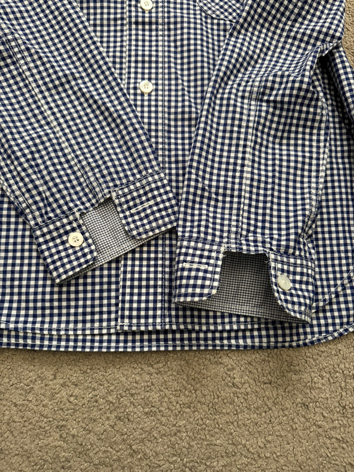 SS13 Junya Watanabe MAN Checkered Hooded Shirt Parka Jacket