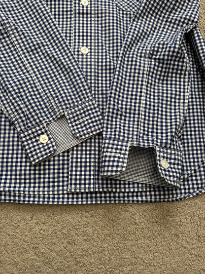 SS13 Junya Watanabe MAN Checkered Hooded Shirt Parka Jacket