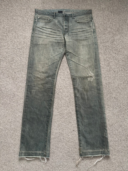 SS04 Dior Homme by Hedi Slimane “Dirty Bleu Claire” Denim Jeans