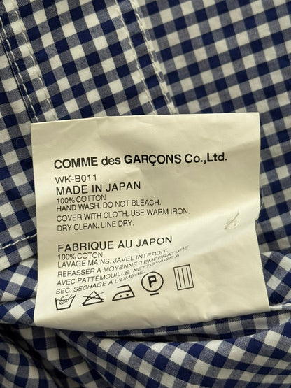 SS13 Junya Watanabe MAN Checkered Hooded Shirt Parka Jacket