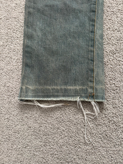SS04 Dior Homme by Hedi Slimane “Dirty Bleu Claire” Denim Jeans
