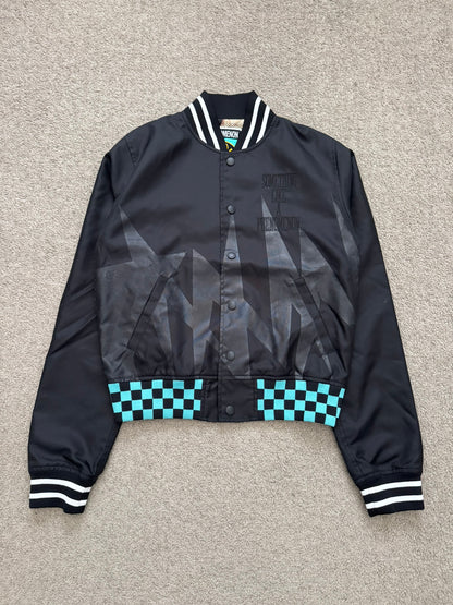 Phenomenon "Something Like A" Printed Varsity Jacket