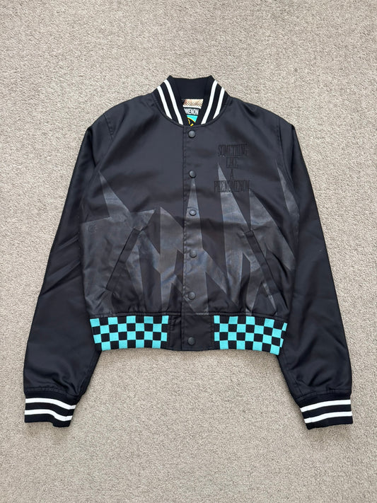 Phenomenon "Something Like A" Printed Varsity Jacket