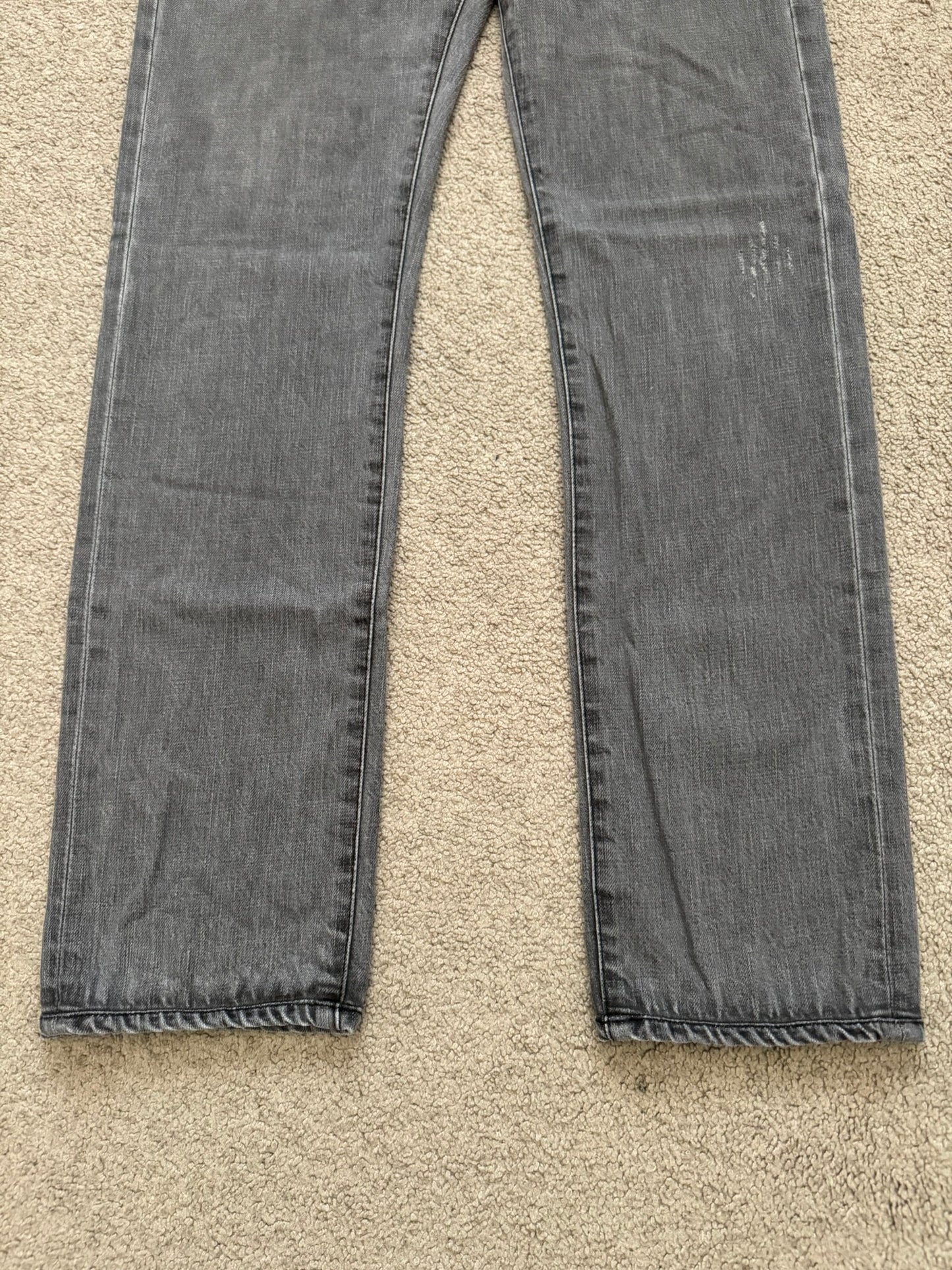 Dior Homme by Hedi Slimane MIJ Grey Clawmark Denim Jeans