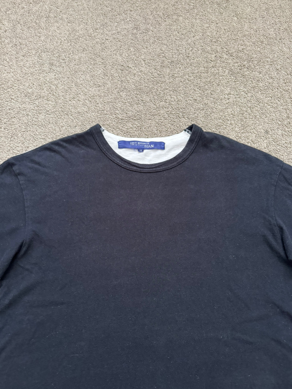SS02 Junya Watanabe "Earth's Parasites" Poem Graphic T Shirt
