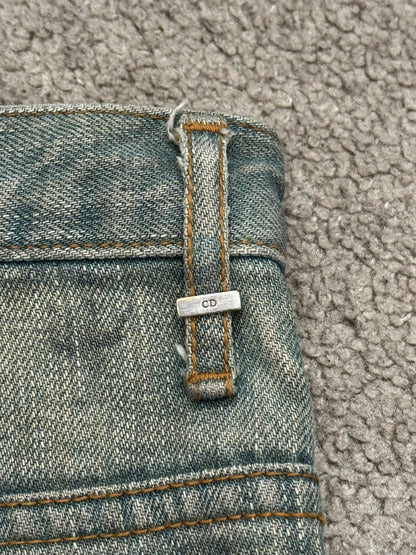 SS04 Dior Homme by Hedi Slimane “Dirty Bleu Claire” Denim Jeans