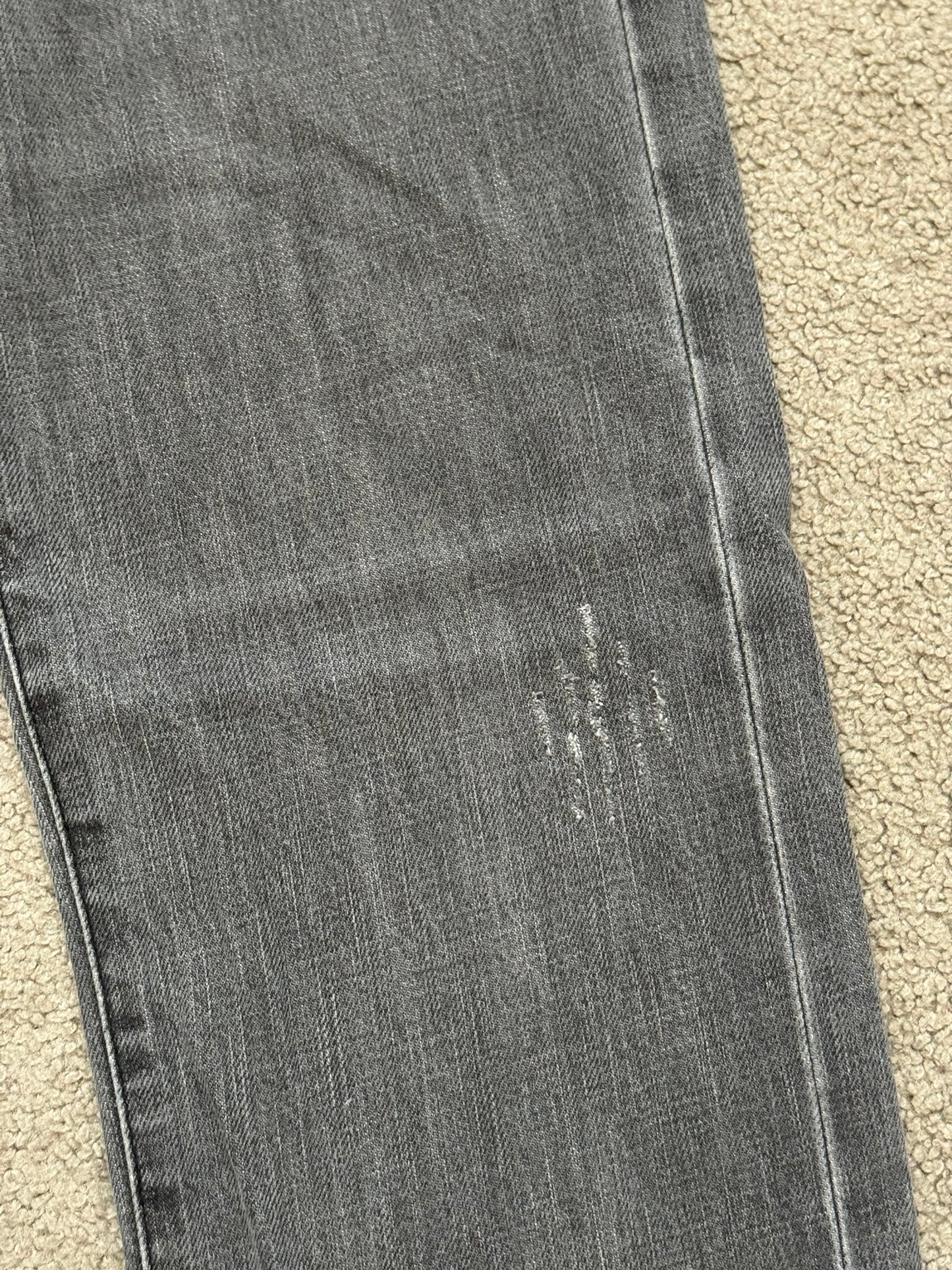 Dior Homme by Hedi Slimane MIJ Grey Clawmark Denim Jeans