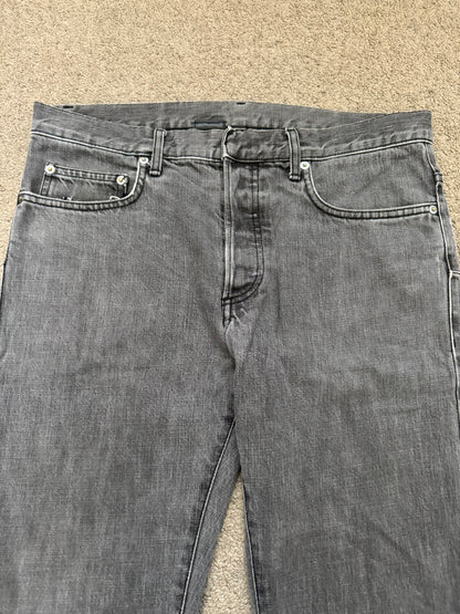 Dior Homme by Hedi Slimane MIJ Grey Clawmark Denim Jeans