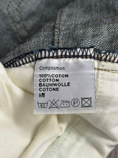 SS08 Dior Homme by Kris Van Assche MIJ Blue Indigo Raw Denim Jeans
