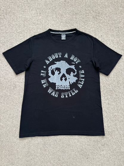 SS07 Number (N)ine "About A Boy" Skull Graphic T Shirt