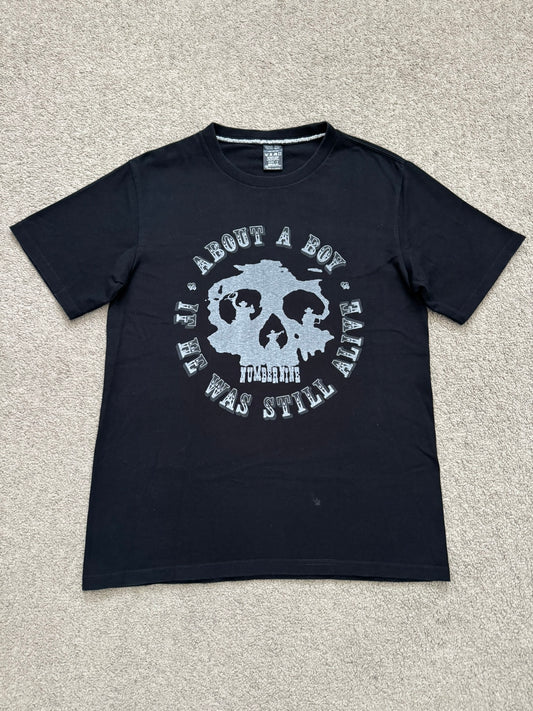 SS07 Number (N)ine "About A Boy" Skull Graphic T Shirt
