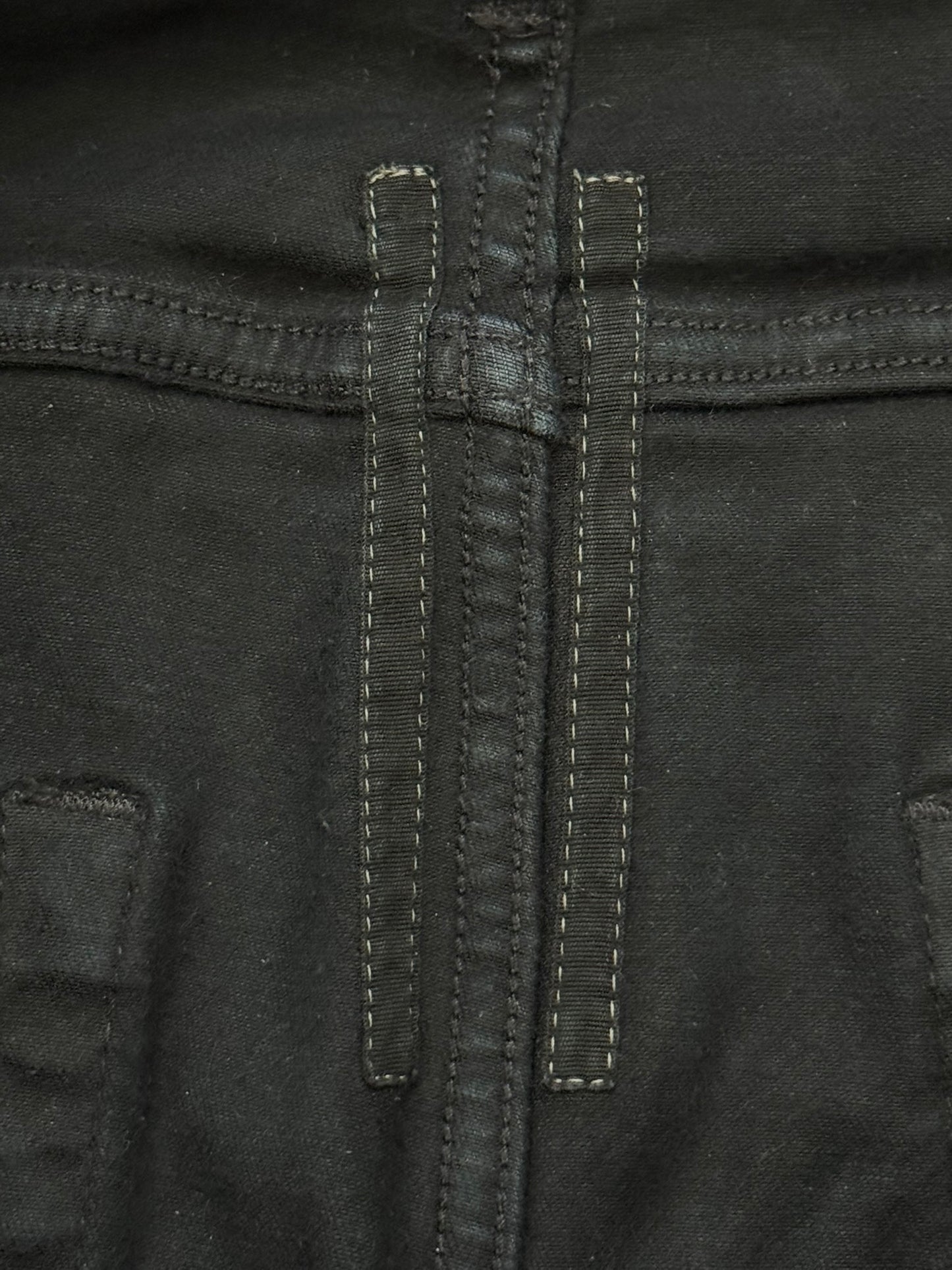 SS22 Rick Owens DRKSHDW Slashed Distressed Denim Jeans