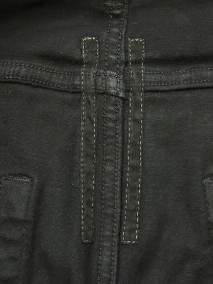 SS22 Rick Owens DRKSHDW Slashed Distressed Denim Jeans