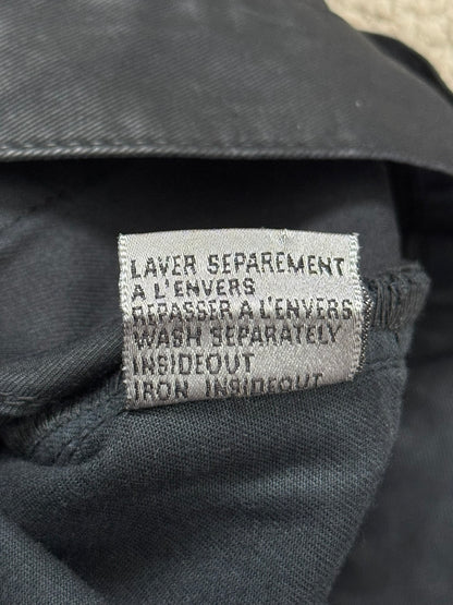 AW08 Dior Homme by Kris Van Assche Heavy Waxed Denim Jeans