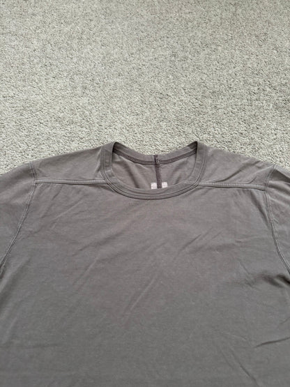 SS24 Rick Owens Mainline "Lido" Dust Cropped Level T Shirt