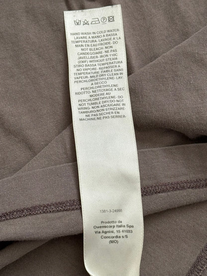 SS24 Rick Owens Mainline "Lido" Dust Cropped Level T Shirt