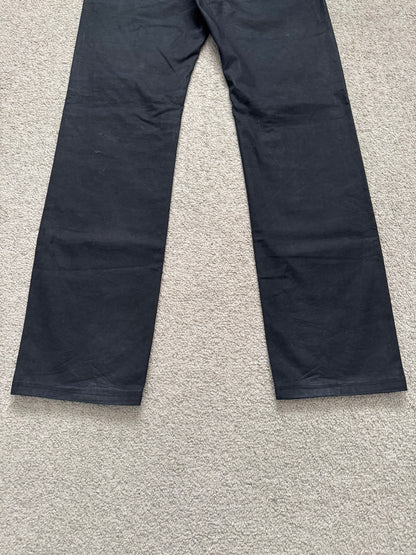 AW08 Dior Homme by Kris Van Assche Heavy Waxed Denim Jeans