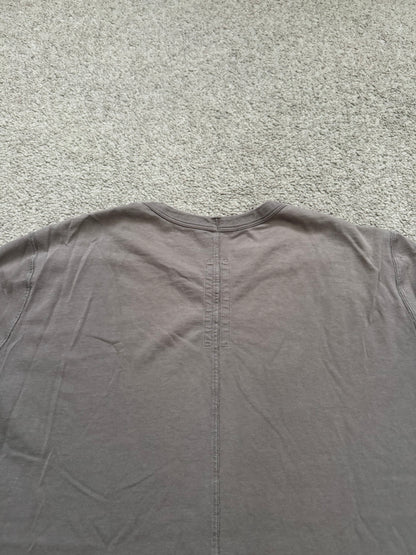 SS24 Rick Owens Mainline "Lido" Dust Cropped Level T Shirt