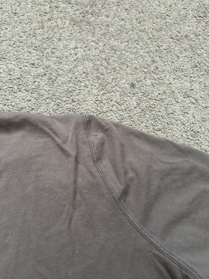 SS24 Rick Owens Mainline "Lido" Dust Cropped Level T Shirt