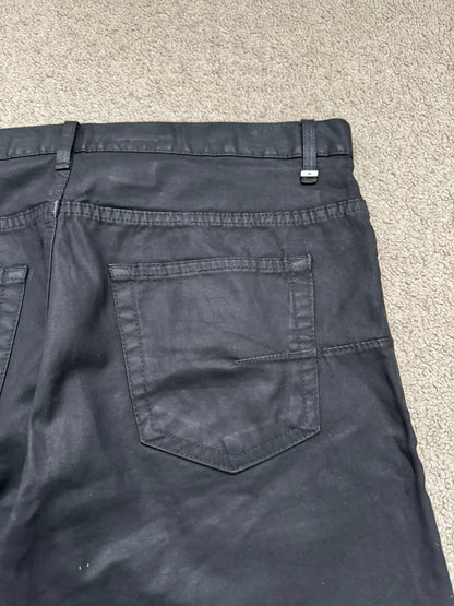 AW08 Dior Homme by Kris Van Assche Heavy Waxed Denim Jeans