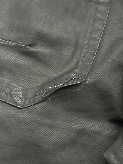 AW08 Dior Homme by Kris Van Assche Heavy Waxed Denim Jeans