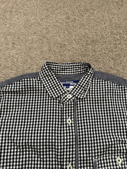 SS11 Junya Watanabe MAN Checkered Pocket Short Sleeve Shirt