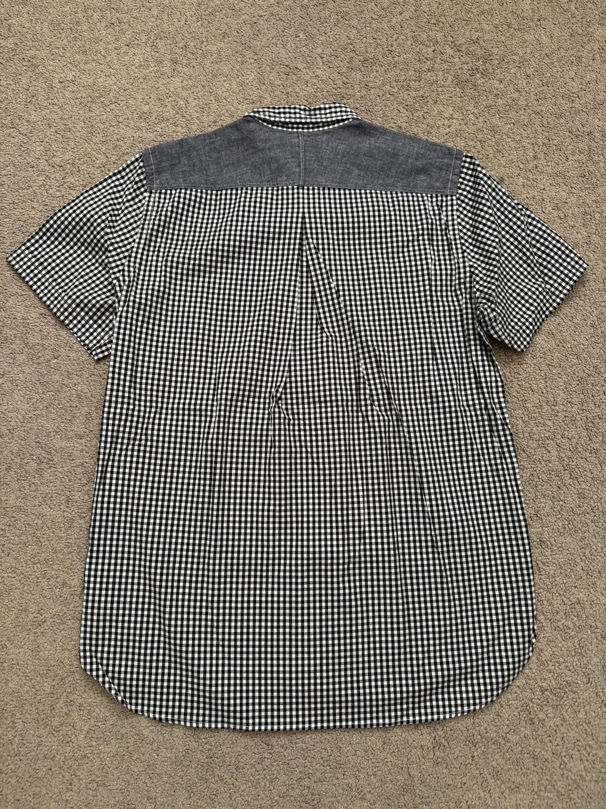 SS11 Junya Watanabe MAN Checkered Pocket Short Sleeve Shirt