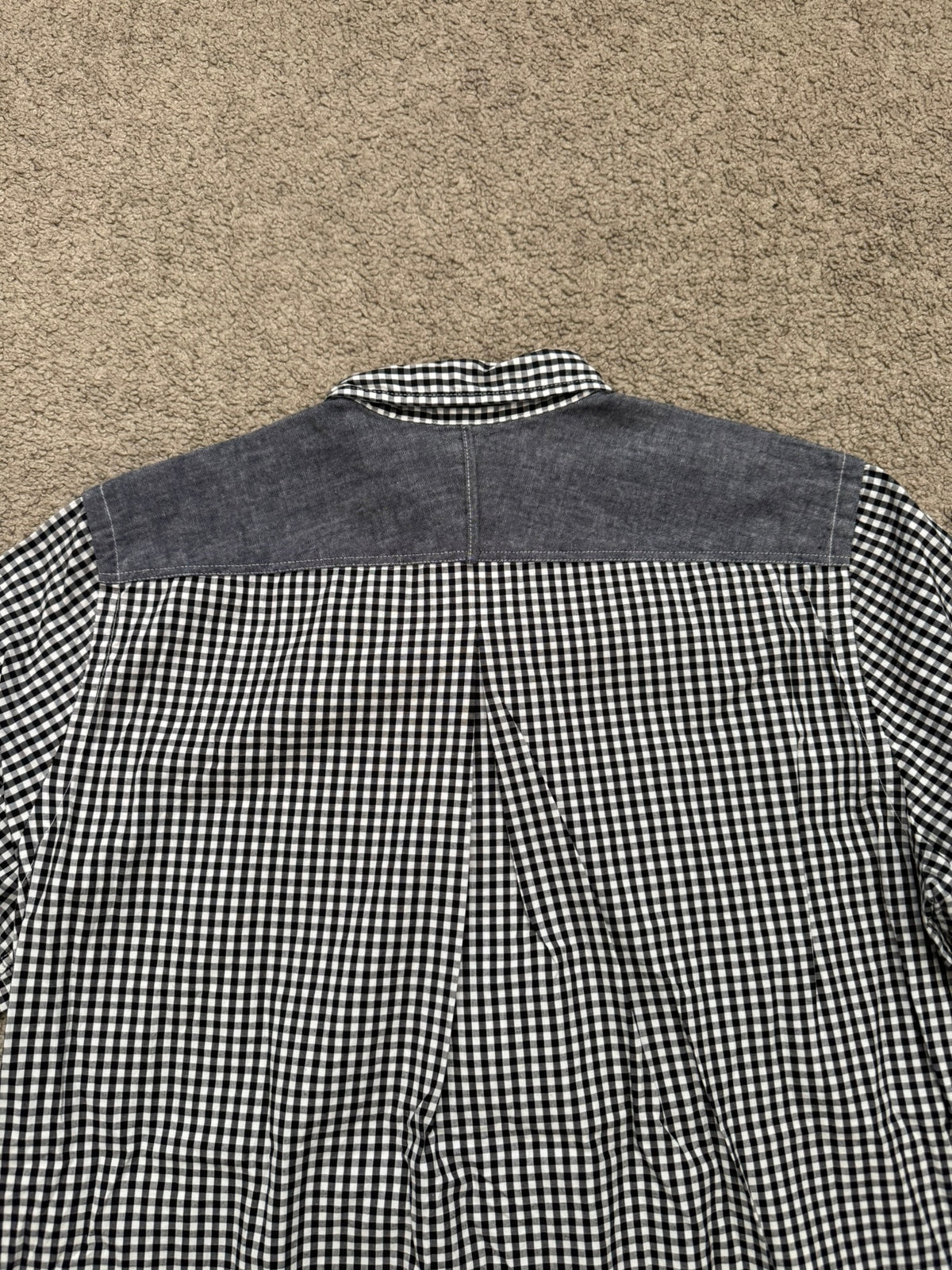 SS11 Junya Watanabe MAN Checkered Pocket Short Sleeve Shirt
