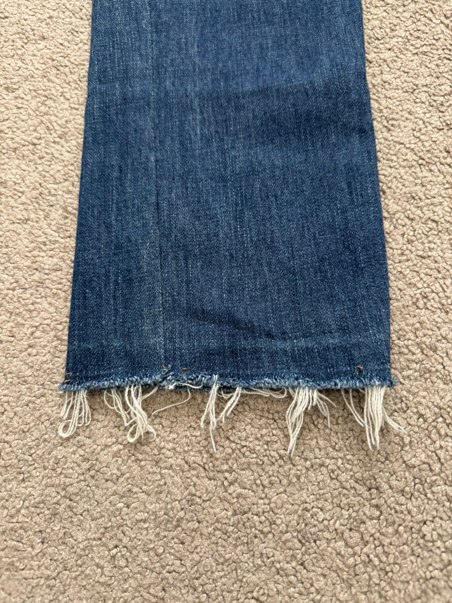 Dior Homme by Hedi Slimane MIJ Clawmark Blue Washed Denim Jeans