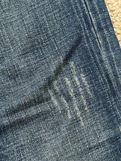 Dior Homme by Hedi Slimane MIJ Clawmark Blue Washed Denim Jeans