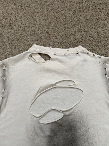 SS02 Number (N)ine "Modern Age" Destroyed Distressed T Shirt
