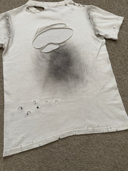 SS02 Number (N)ine "Modern Age" Destroyed Distressed T Shirt