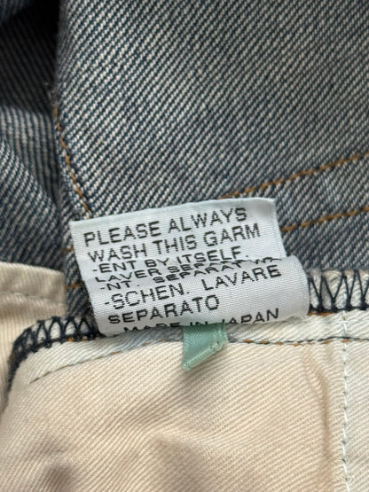 Dior Homme by Hedi Slimane MIJ Clawmark Blue Washed Denim Jeans