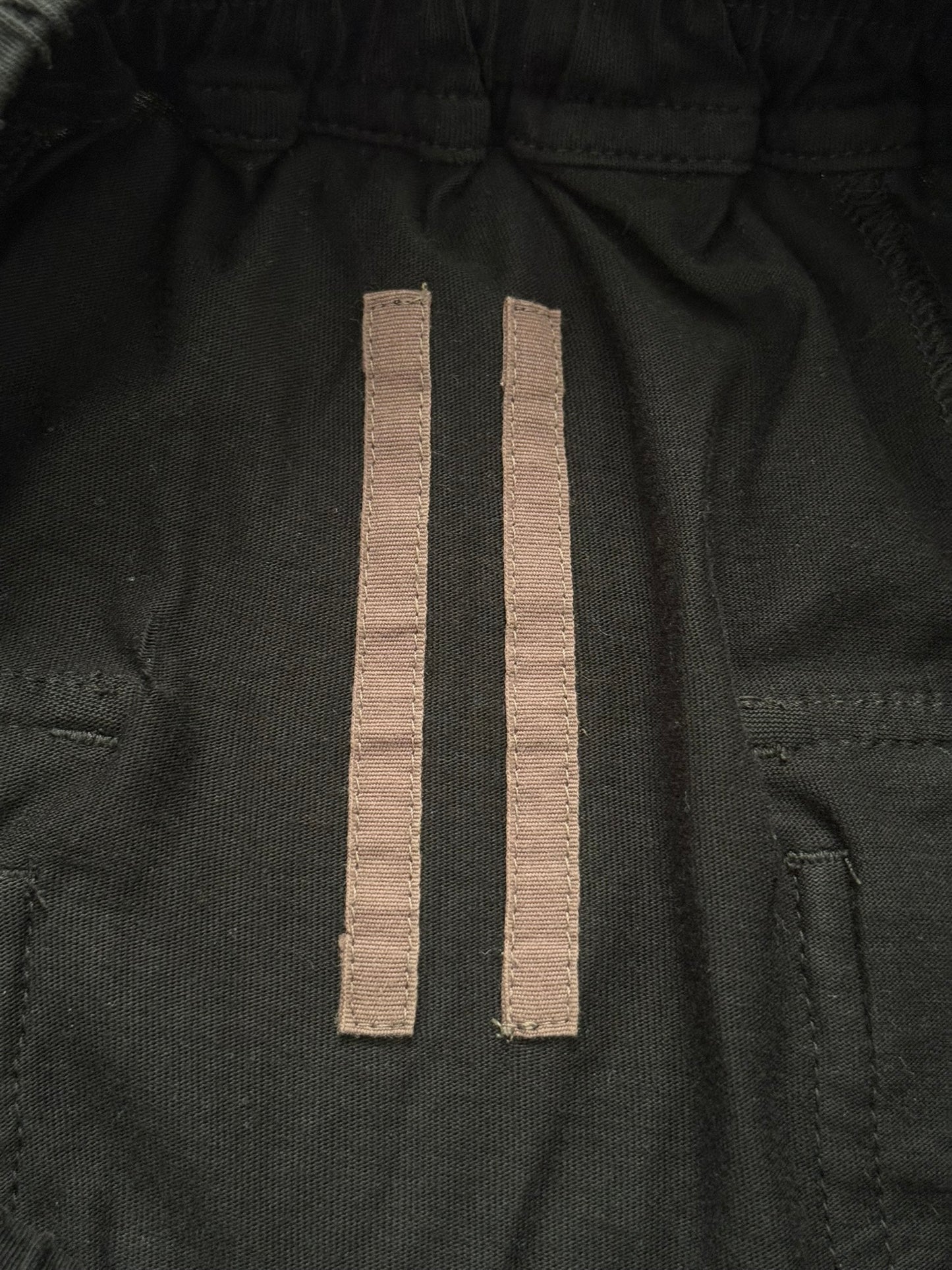 SS17 Rick Owens DRKSHDW "Gym Logo" Cotton Pods Shorts