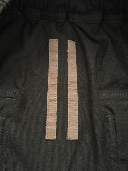 SS17 Rick Owens DRKSHDW "Gym Logo" Cotton Pods Shorts