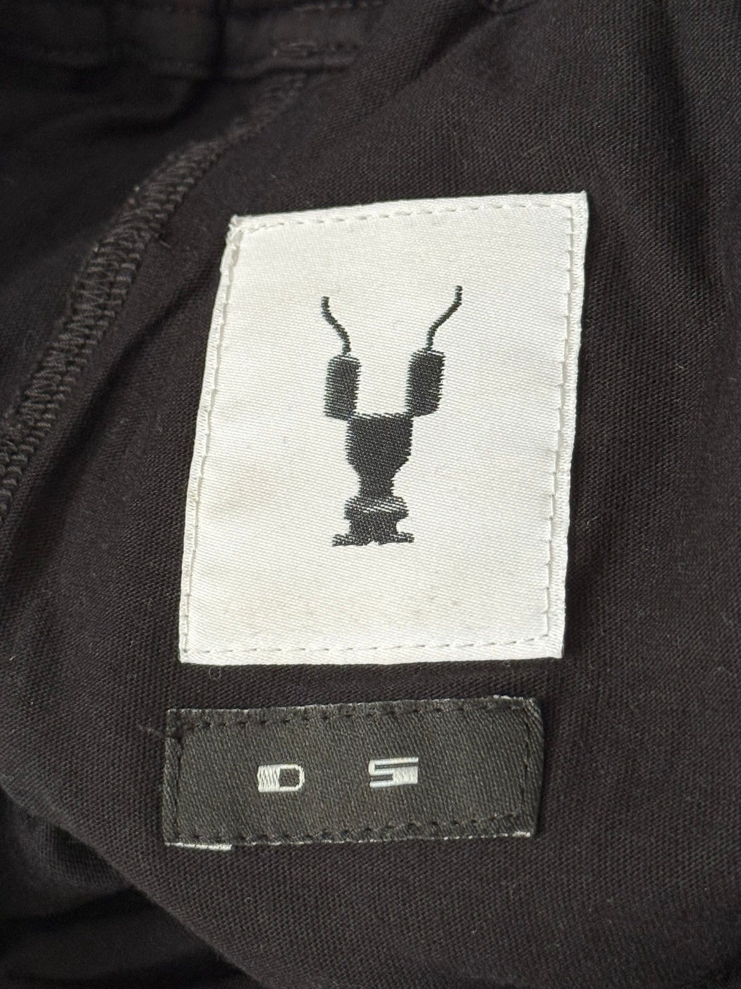 SS17 Rick Owens DRKSHDW "Gym Logo" Cotton Pods Shorts