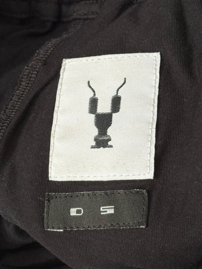 SS17 Rick Owens DRKSHDW "Gym Logo" Cotton Pods Shorts
