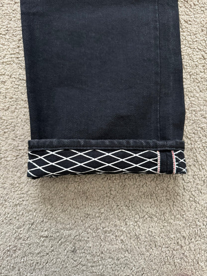 SS08 Undercover Fringe Tassel Lightning Bolt Denim Jeans