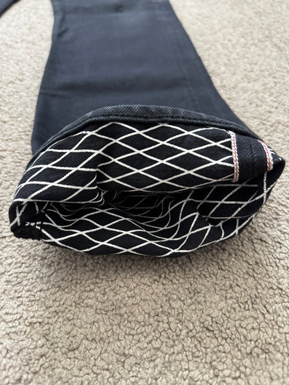 SS08 Undercover Fringe Tassel Lightning Bolt Denim Jeans