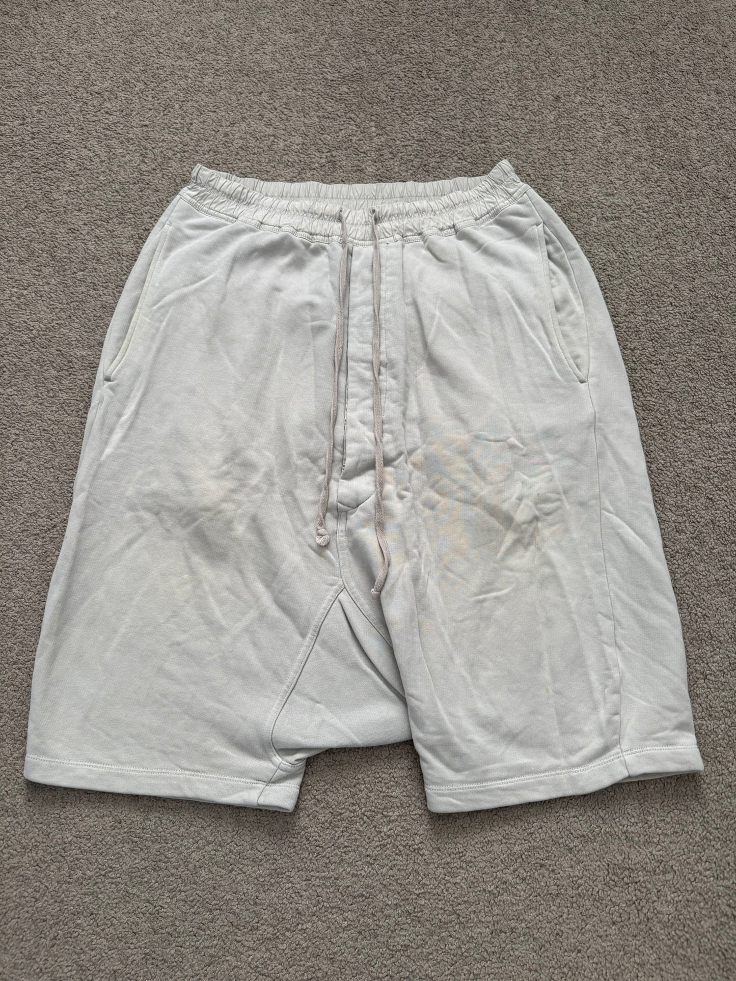 FW16 Rick Owens DRKSHDW "Mastodon" Felpa Cotton Pods Shorts