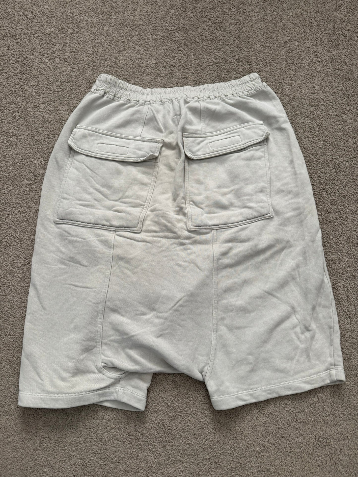 FW16 Rick Owens DRKSHDW "Mastodon" Felpa Cotton Pods Shorts