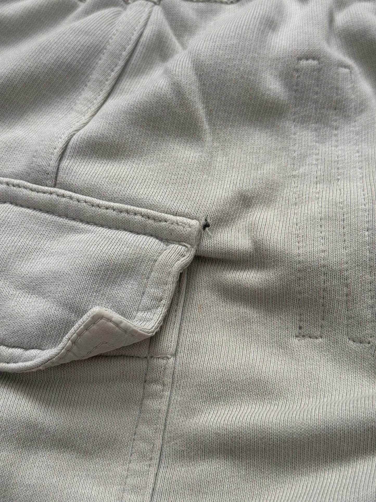 FW16 Rick Owens DRKSHDW "Mastodon" Felpa Cotton Pods Shorts
