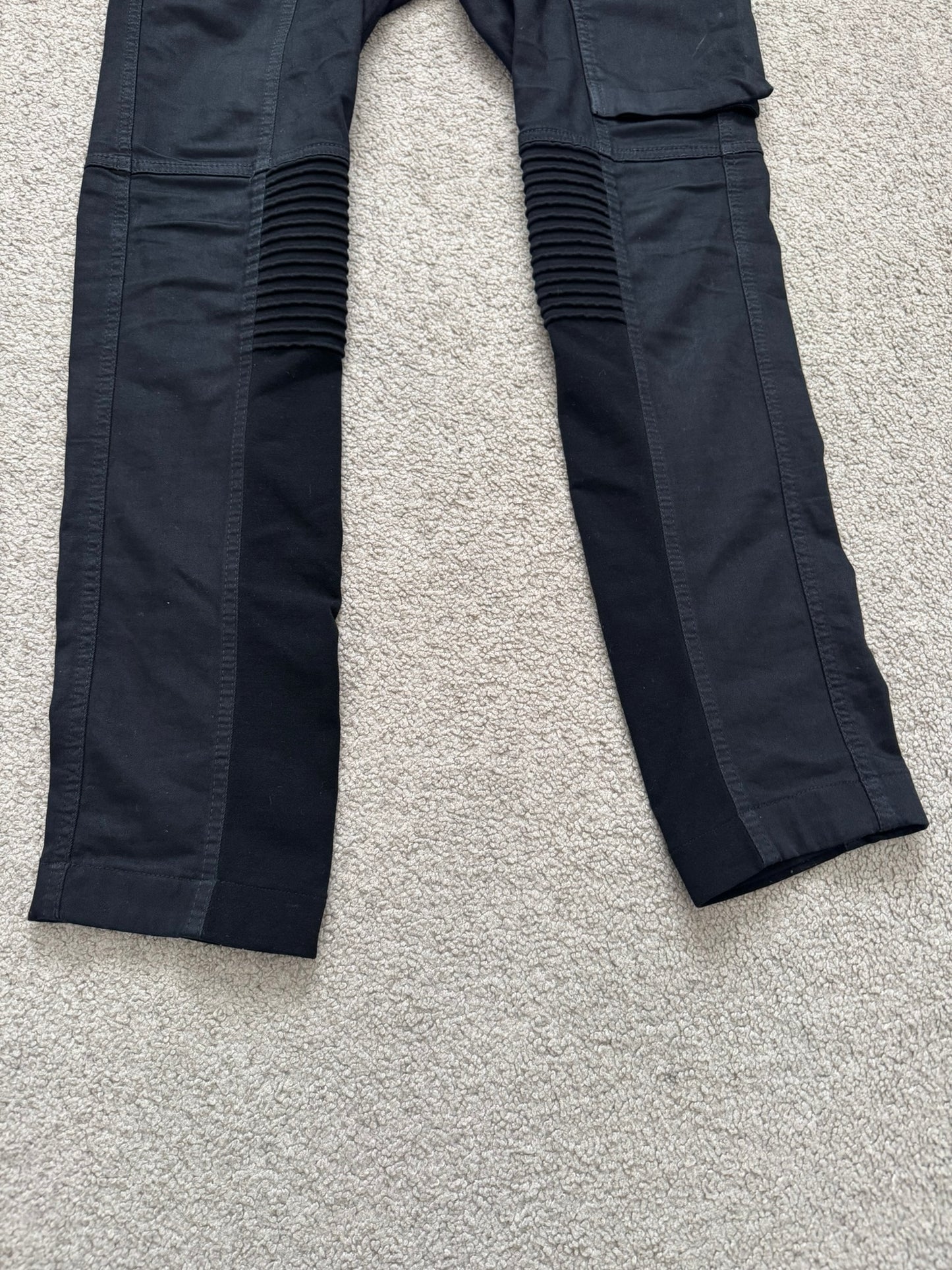 FW14 Rick Owens DRKSHDW Black Memphis Biker Denim Jeans