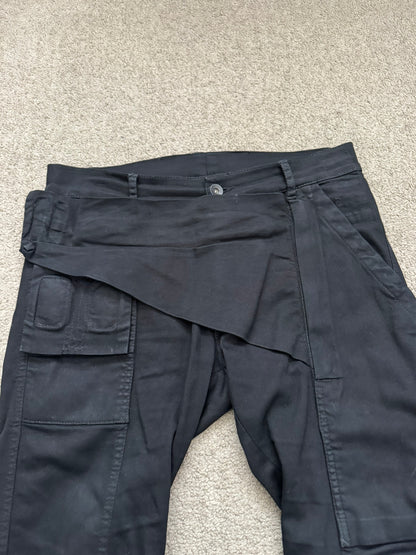 FW14 Rick Owens DRKSHDW Black Memphis Biker Denim Jeans